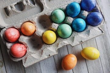 colorful eggs